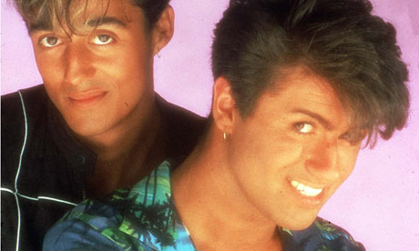 George Michael and Andrew Ridgeley in Wham