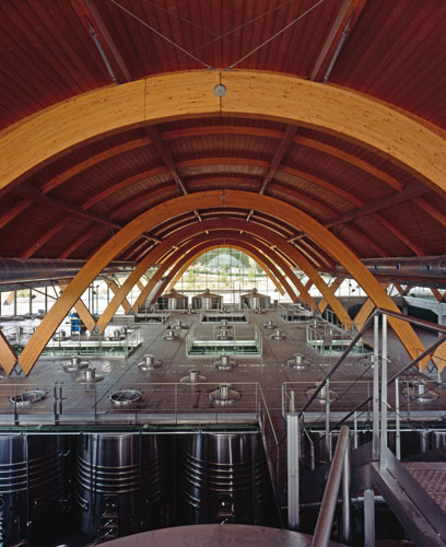 Stirling prize shortlist: Bodegas Protos winery, Spain by Rogers Stirk Harbour and Partners