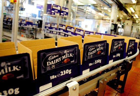 Business week in pictures: Cadbury launch Fairtrade Dairy Milk bars