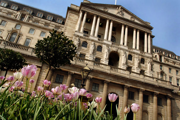 Business week in pictures: The Bank of England building on Threadneedle Street in the City of London.