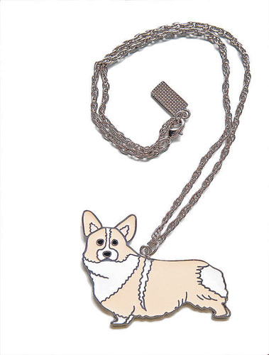 Fashion briefing: Anna Lou corgi necklace