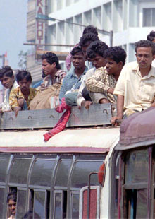 Calcutta hit by transport strike | World news | guardian.co.uk
