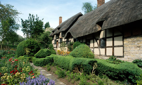 Anne Hathaway's Cottage in Stratford on Avon. Photograph: Alamy