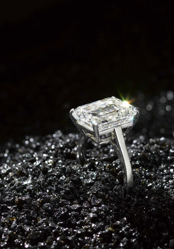 Diamonds: Emerald-cut diamond