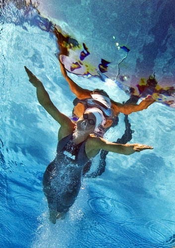 26 July 2009: Rome, Italy: Julia Smit competing during the women's 200m medley