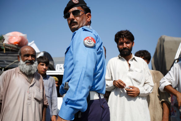 Swat: A policeman from the North West Frontier province