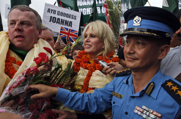 joanna lumley: Joanna Lumley