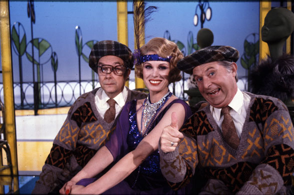 joanna lumley: Joanna lumley in The Morecambe and Wise Show 