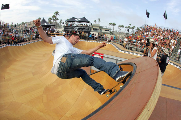 Hurley US Open of Surfing: Converse Coastal Carnage skateboard event
