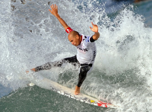 Hurley US Open of Surfing: Surfing legend Kelly Slater