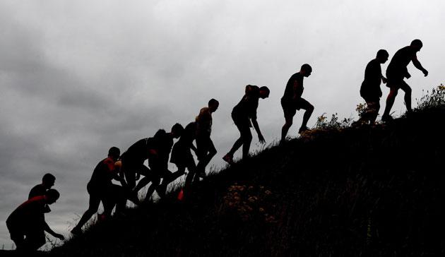27 July 2009: Wolverhampton, UK: The Nettle Warrior competition
