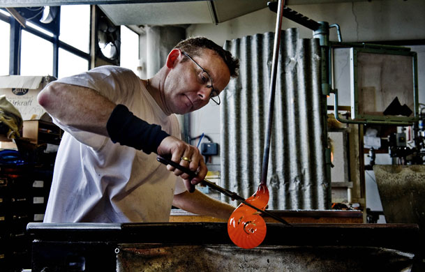 Glassblowing: Louis Thompson