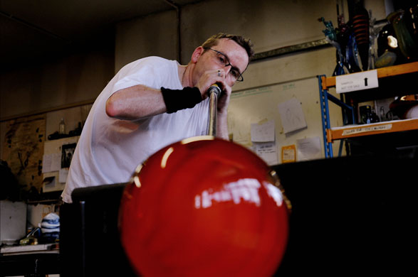 Glassblowing: Louis Thompson