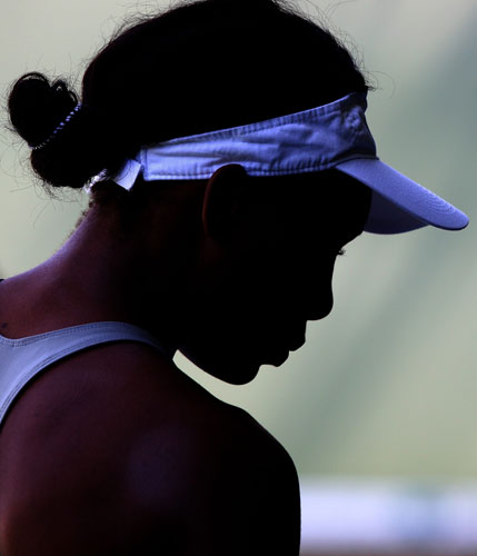 24sport: A thoughtful looking Venus Williams