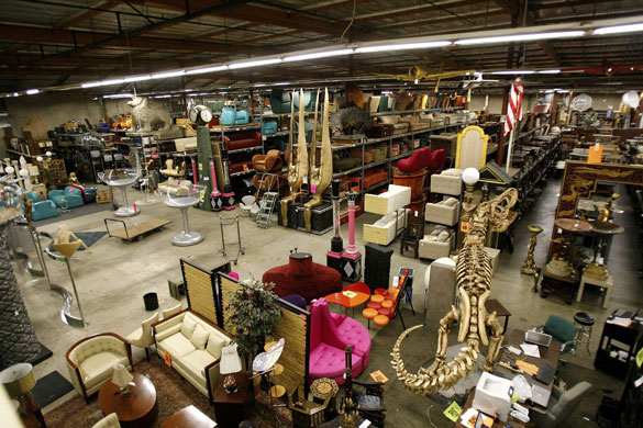 Hollywood prop auction: An overview of the warehouse of 20th Century Props in North Hollywood