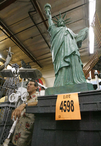 Hollywood prop auction: Statue of Liberty