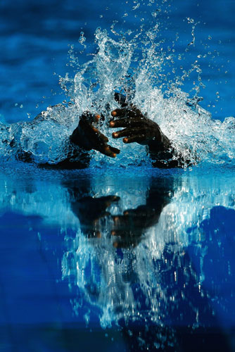 24 hours : Abib Sereme of Mali swimming World Championships