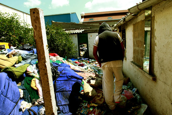 Eritrean refugees Calais: South Africa House