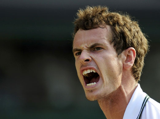 Tennis: Andy Murray of Britain
