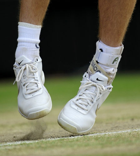 Tennis: Andy Murray of Britain