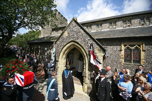 Henry Allingham funeral: St Nicholas Church