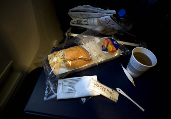 Week in Business: British Airways breakfast on flight to Florence in standard class
