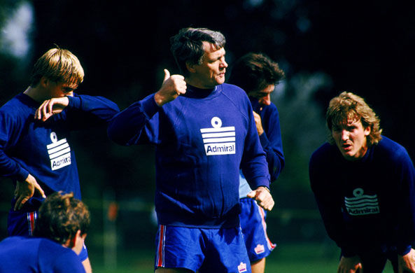 Bobby Robson: Soccer - European Championship Qualifier