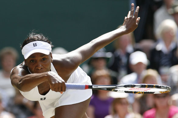Wimbledon: Day 12: Wimbledon 2009 Day 12 Venus Williams during final