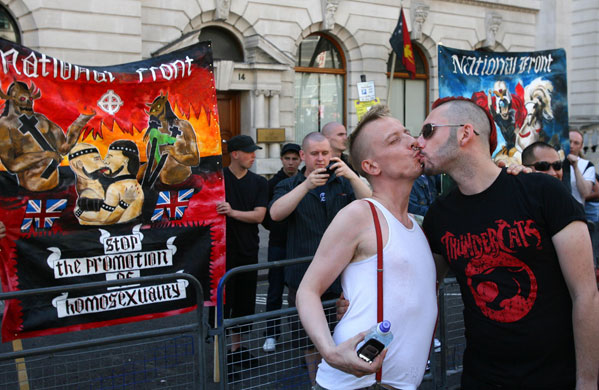 how do you find out if your friend is gay from Misael gay rally 4th of july 2009