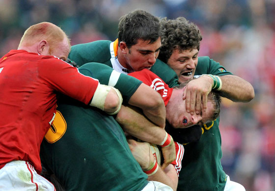 British and Irish Lions: Third Test: SA v British and Irish Lions