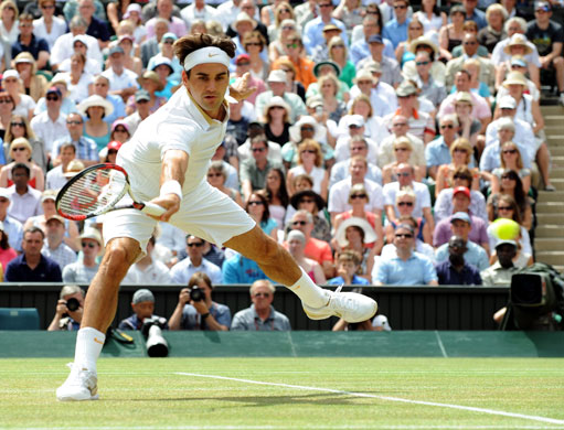 Tennis: Men's singles final Federer vs Roddick