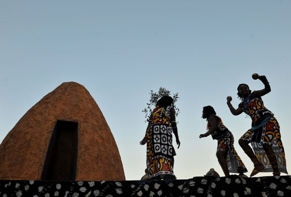 24 hours in pictures: Algiers, Algeria: African dancers at the Pan-African Cultural Festival