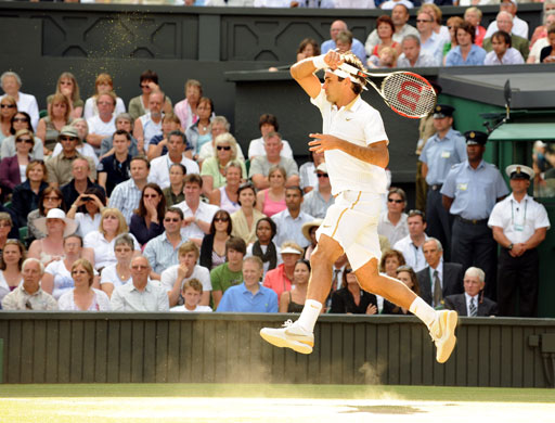 Tennis: Men's singles final Federer vs Roddick