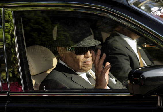 Michael Jackson funeral: Joe Jackson