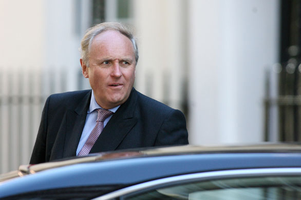 Media 100 Top 20: Paul Dacre leaving No 10 Downing Street, Lon