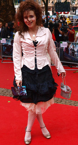 Harry Potter premiere: Harry Potter premiere: Helena Bonham Carter