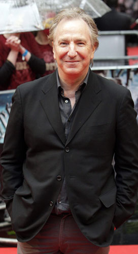 Harry Potter premiere: Harry Potter premiere: Alan Rickman
