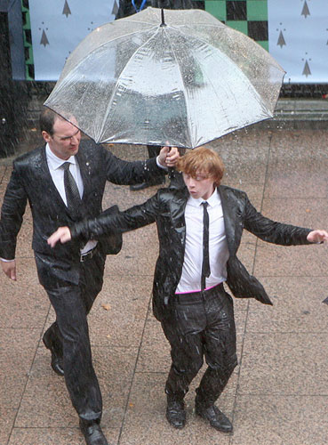 Harry Potter premiere: Harry Potter premiere: Rupert Grint