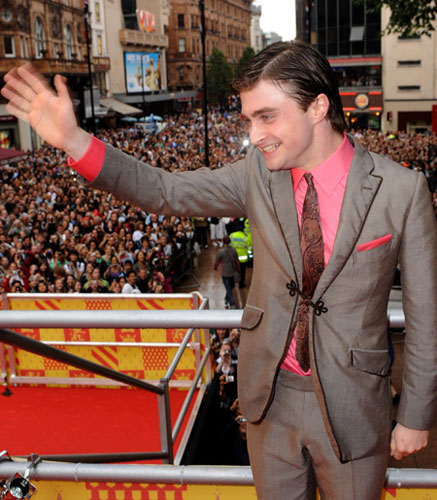 Harry Potter premiere: Harry Potter premiere: Daniel Radcliffe