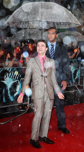 Harry Potter premiere: Harry Potter premiere: Daniel Radcliffe