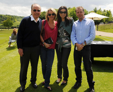 Media 100 Top 20: Elisabeth Murdoch with Rupert Murdoch, Wendi Deng and Matthew Freud