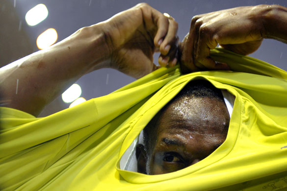 24 hours in pictures: Usain Bolt