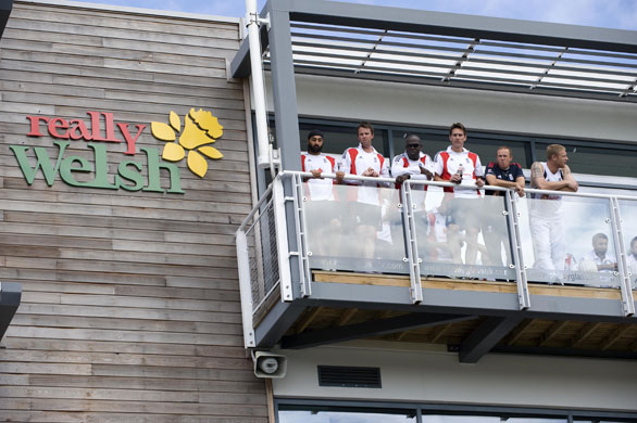Tom Jenkins: Ashes cricket at Cardiff
