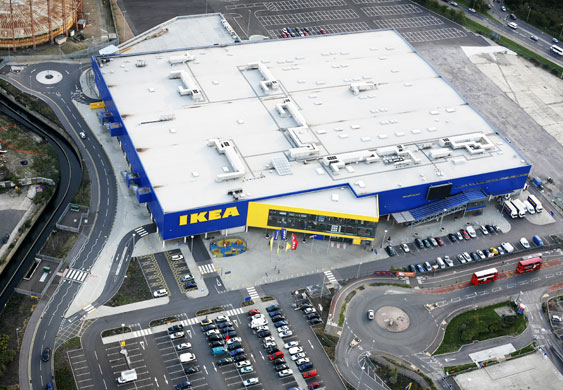 Week in business: An Ikea superstore in Edmonton, north London.