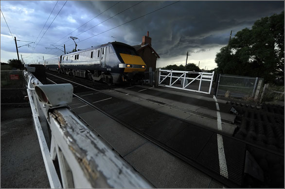 Week in business: A National Express train on the East Coast main line at Fenwick