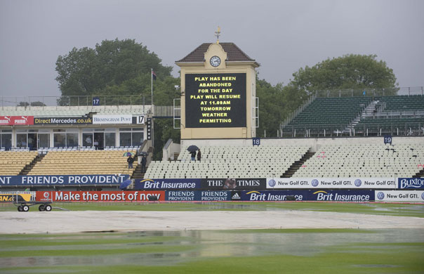 Toms Ashes Day 3: Play abandoned
