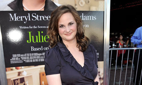 Julie Powell at a screening of Julie & Julia