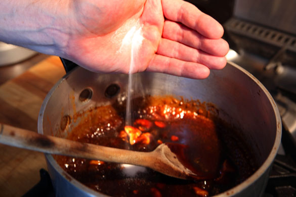 Caramel: Dan Lepard making caramel