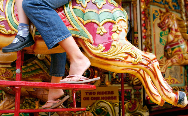 Linda W (OPS) assignment: Two riders, one horse