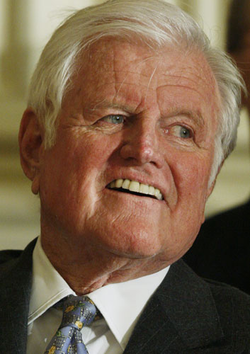 Medal of freedom: Senator Edward Kennedy